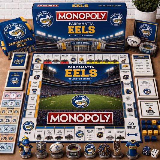 Premium NRL PE Monopoly Collector’s Edition Board Game