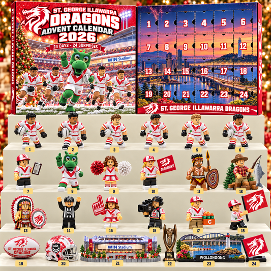 Premium NRL SGID 24-Piece Rugby Collectible Advent Calendar V2