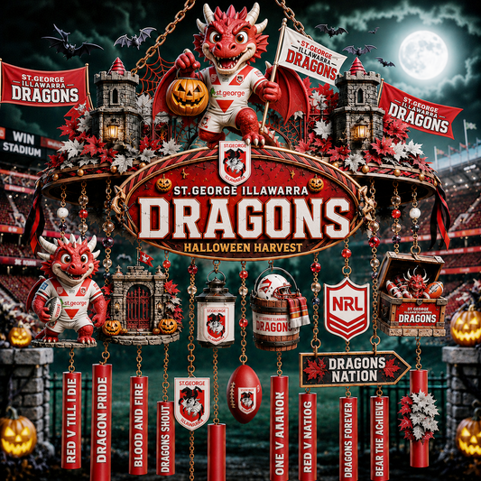 Premium NRL SGID Halloween Wind Chime