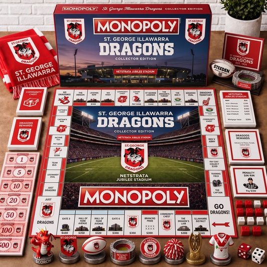 Premium NRL SGID Monopoly Collector’s Edition Board Game