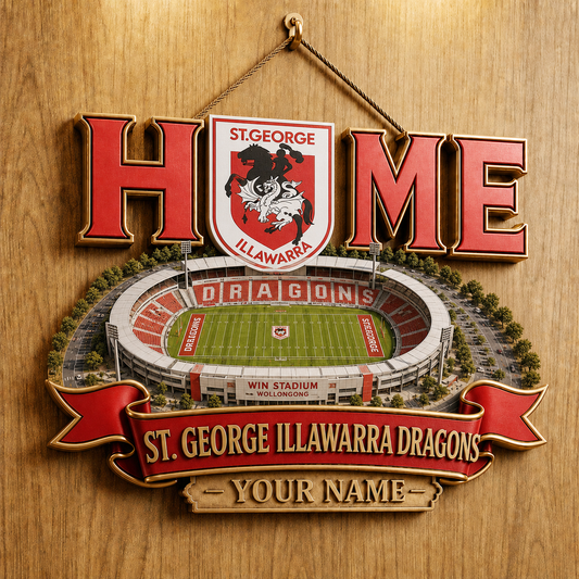 Premium NRL SGID Stadium Metal Wall Art