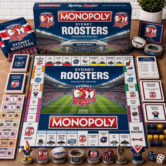 Premium NRL SR Monopoly Collector’s Edition Board Game