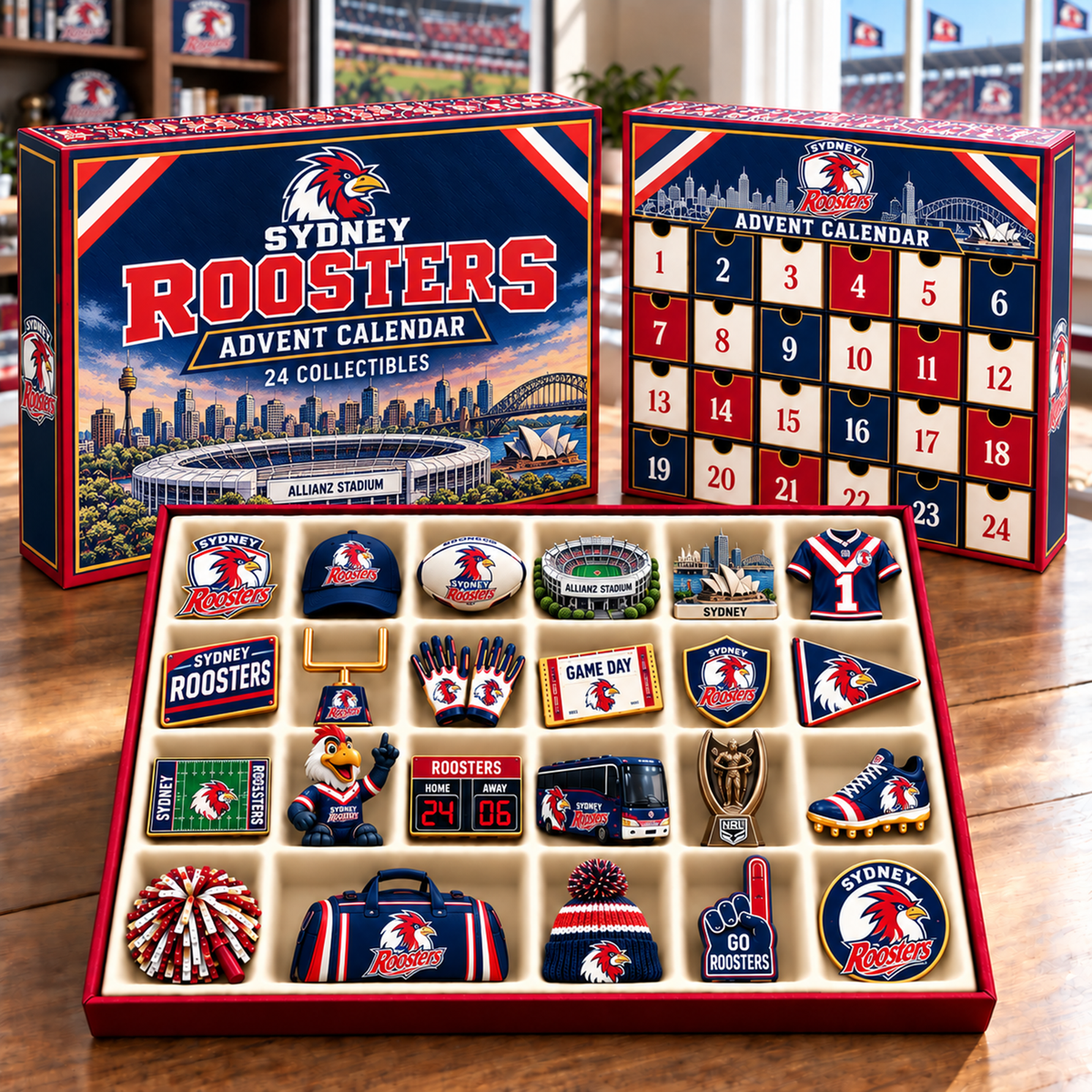 Premium NRL SR Team Spirit 24-Piece Advent Calendar V3