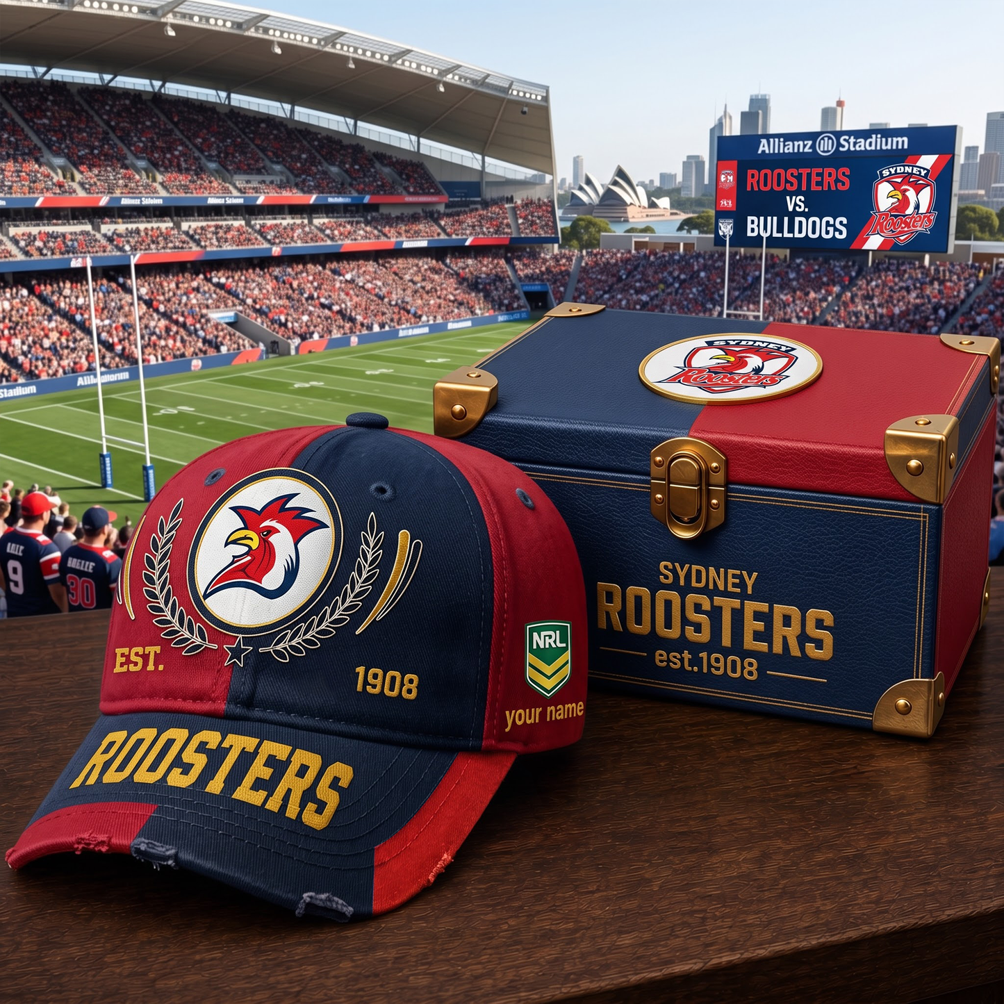 Premium NRL SR Vintage Heritage Distressed Cap V2