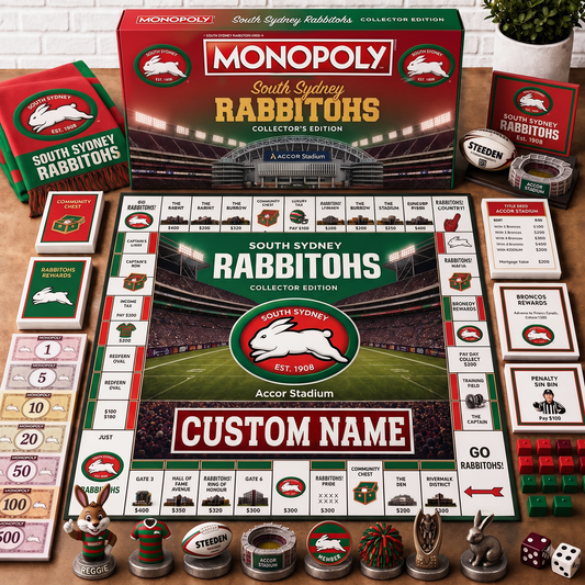 Premium NRL SSR Collector’s Edition Board Game Custom name