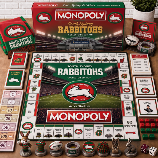 Premium NRL SSR Monopoly Collector’s Edition Board Game