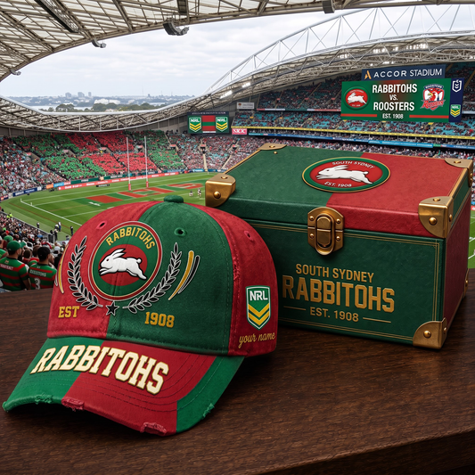 Premium NRL SSR Vintage Heritage Distressed Cap V2