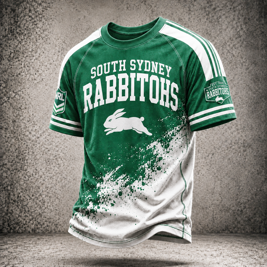 Premium NRL SSR Vintage Paint Splatter Performance T-Shirt