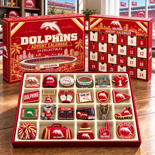 Premium NRL TD Team Spirit 24-Piece Advent Calendar V3