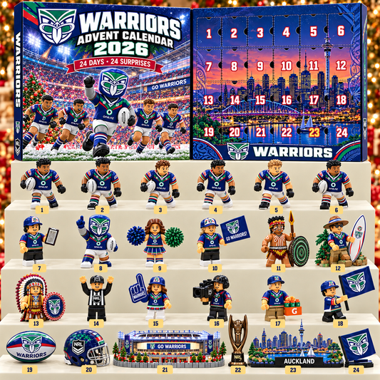 Premium NRL WAR 24-Piece Rugby Collectible Advent Calendar V2