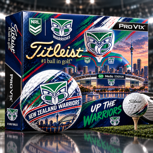 Premium NRL WAR x Titleist Pro V1 Skyline & Stadium Golf Balls Set
