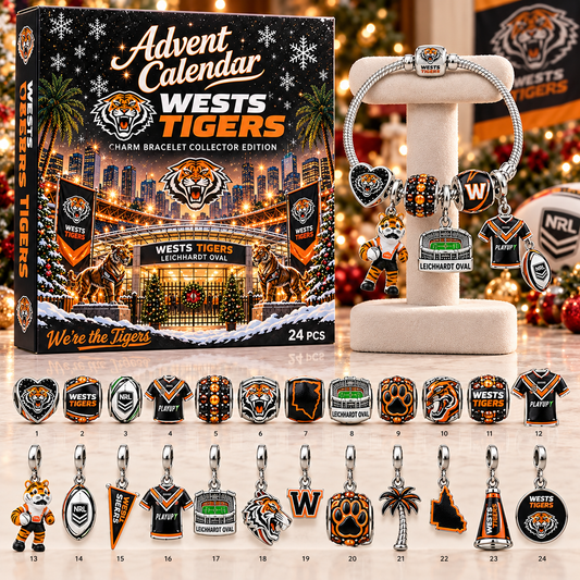 Premium NRL WT Advent Calendar Charm Bracelet Set V5