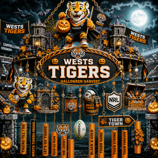 Premium NRL WT Halloween Wind Chime
