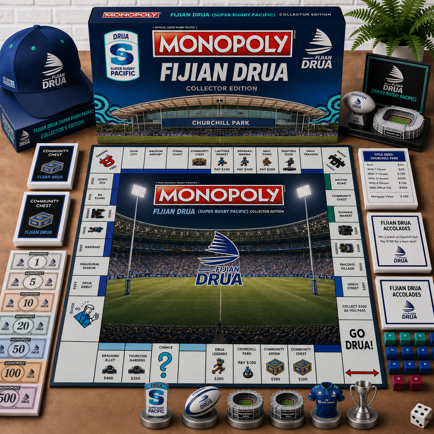 Premium SRP FIJ Monopoly Collector’s Edition Board Game NMD 070826 TTV
