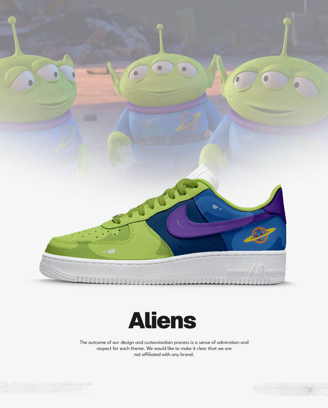 Premium TSTR ALI  AF1 Sneaker