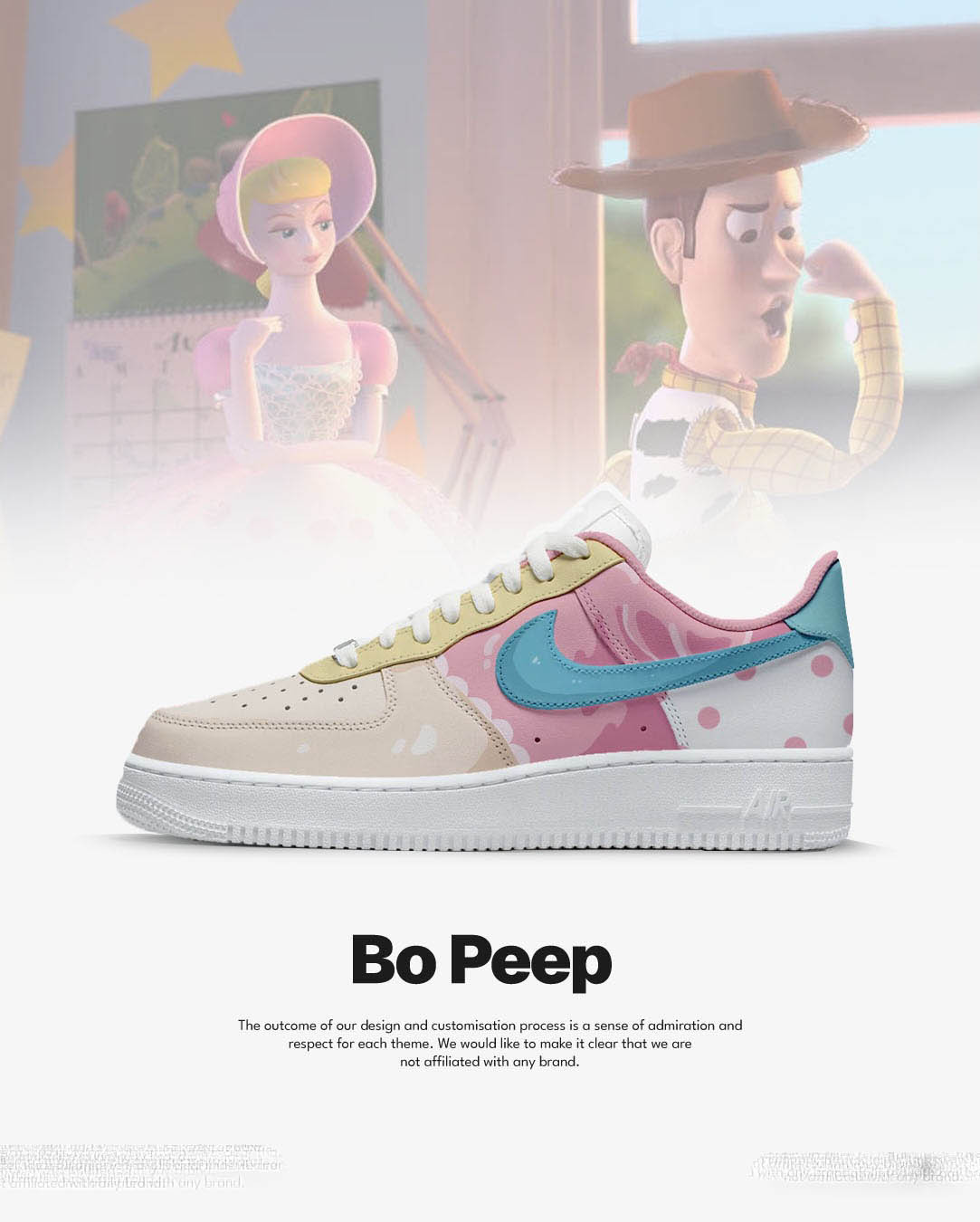 Premium TSTR BOP  AF1 Sneaker