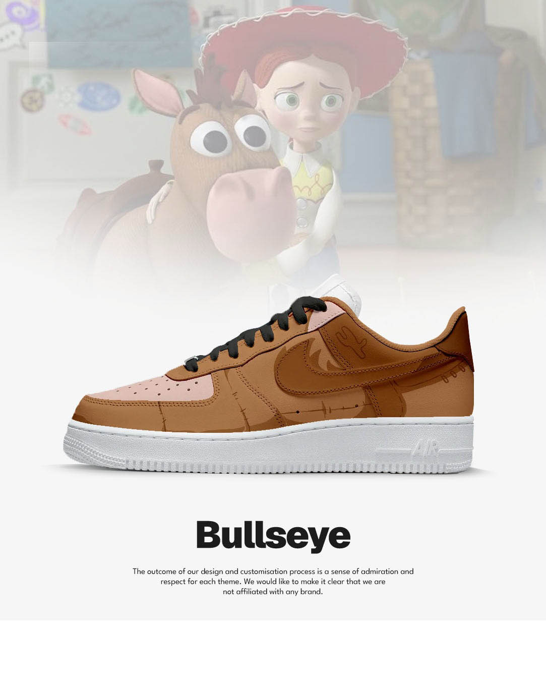 Premium TSTR BULL  AF1 Sneaker