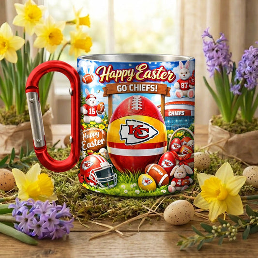 Premium NFL X KCC Festival Of Easter Carabiner Mug Limited Editions NDT NHM 060326