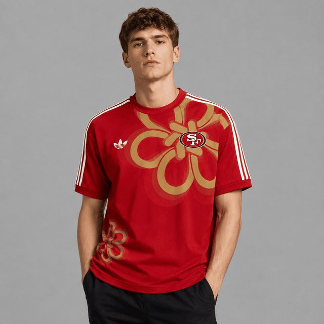 SF49 x NFL Retro Floral Graphic Tee T-Shirt