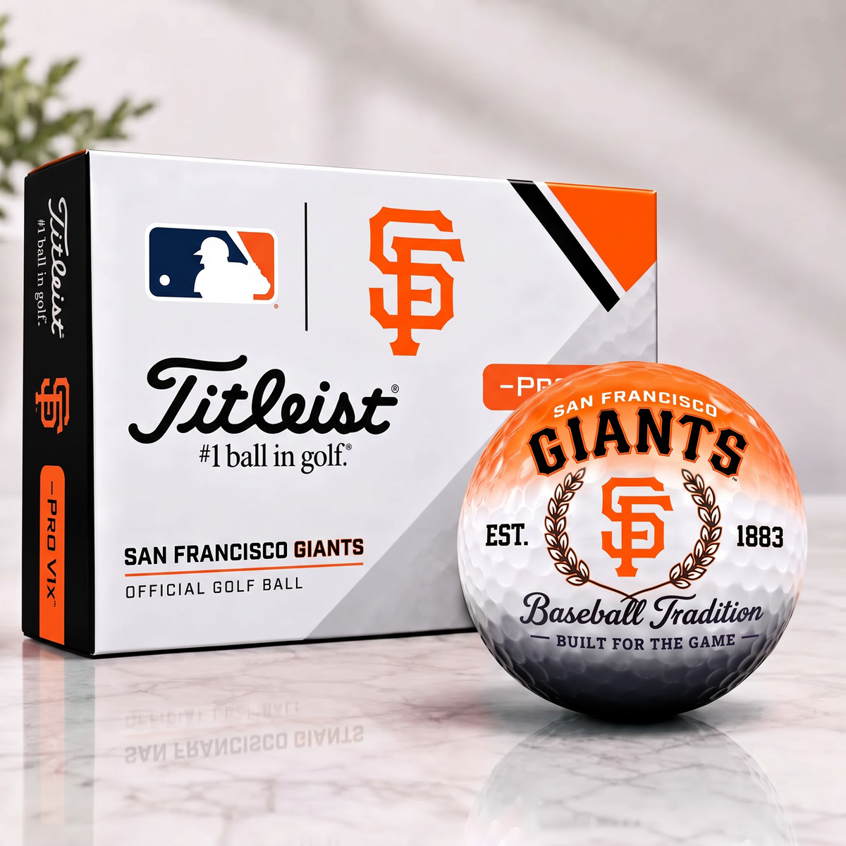 SFG x Custom MLB Football Tradition Golf Ball Set