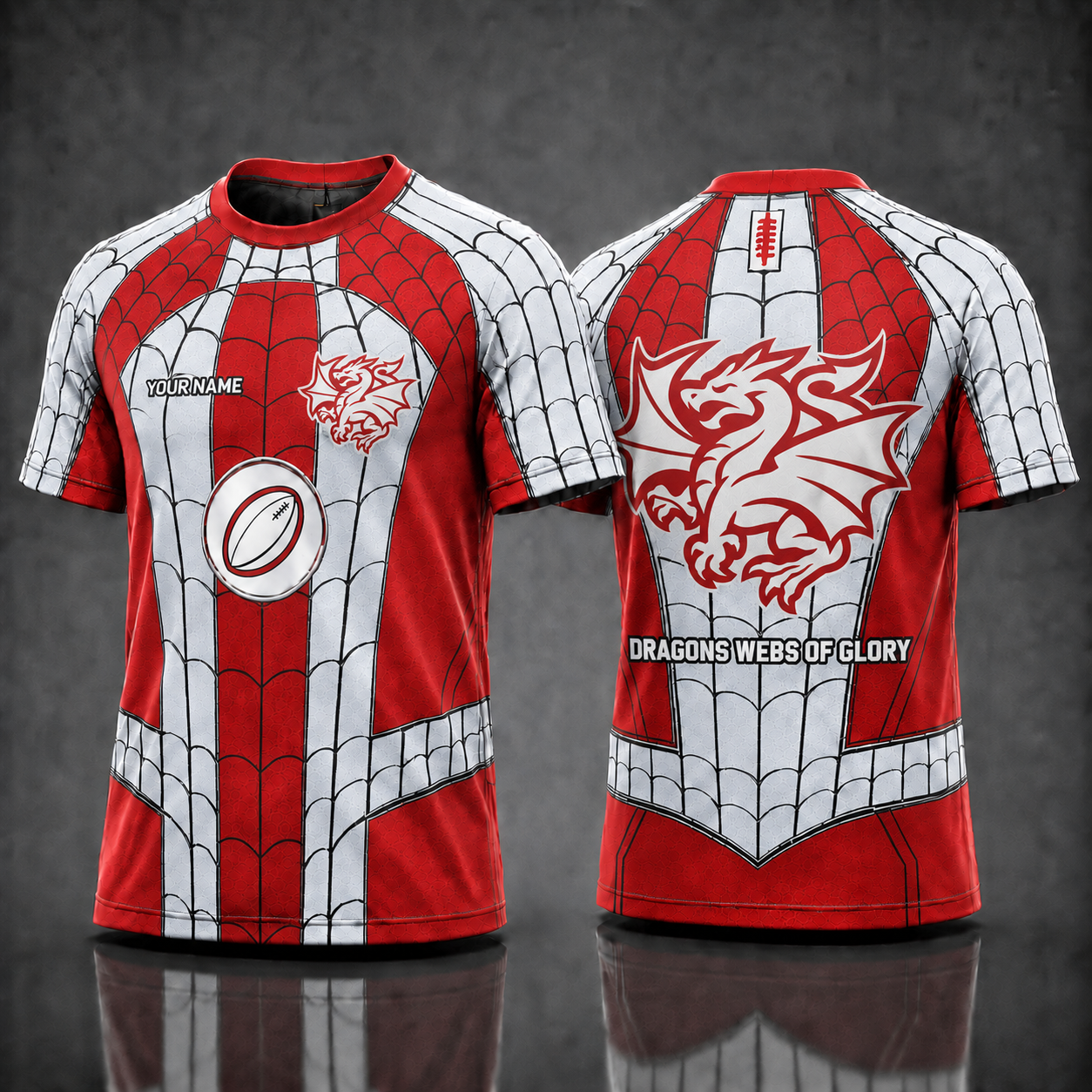 SGID NRL x Spider Personalized T-Shirt – Premium Limited Edition Gift for Football Fans