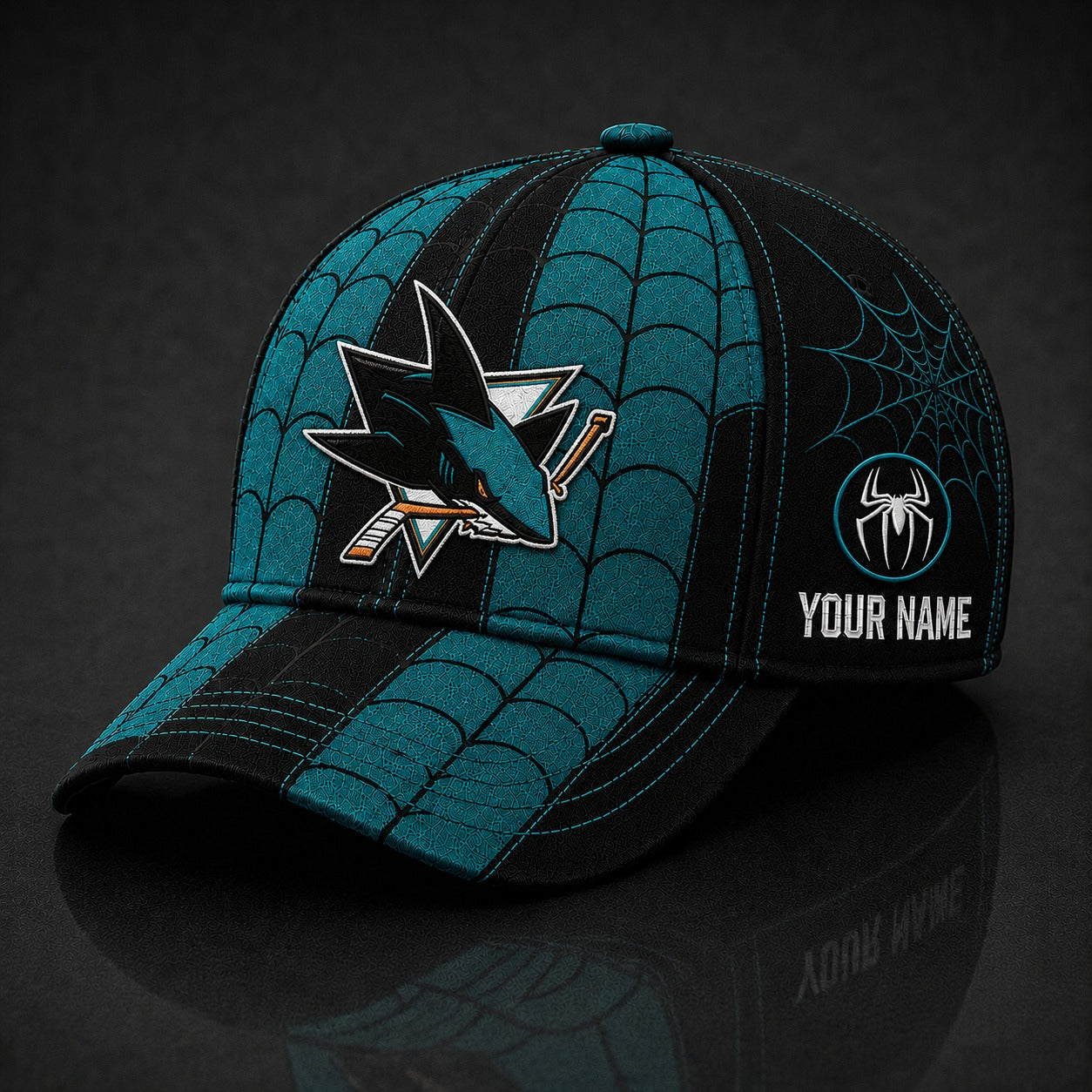SJS NHL x Spider Man Premium V2 Classic Cap Limited Edition Gift for Football Fans