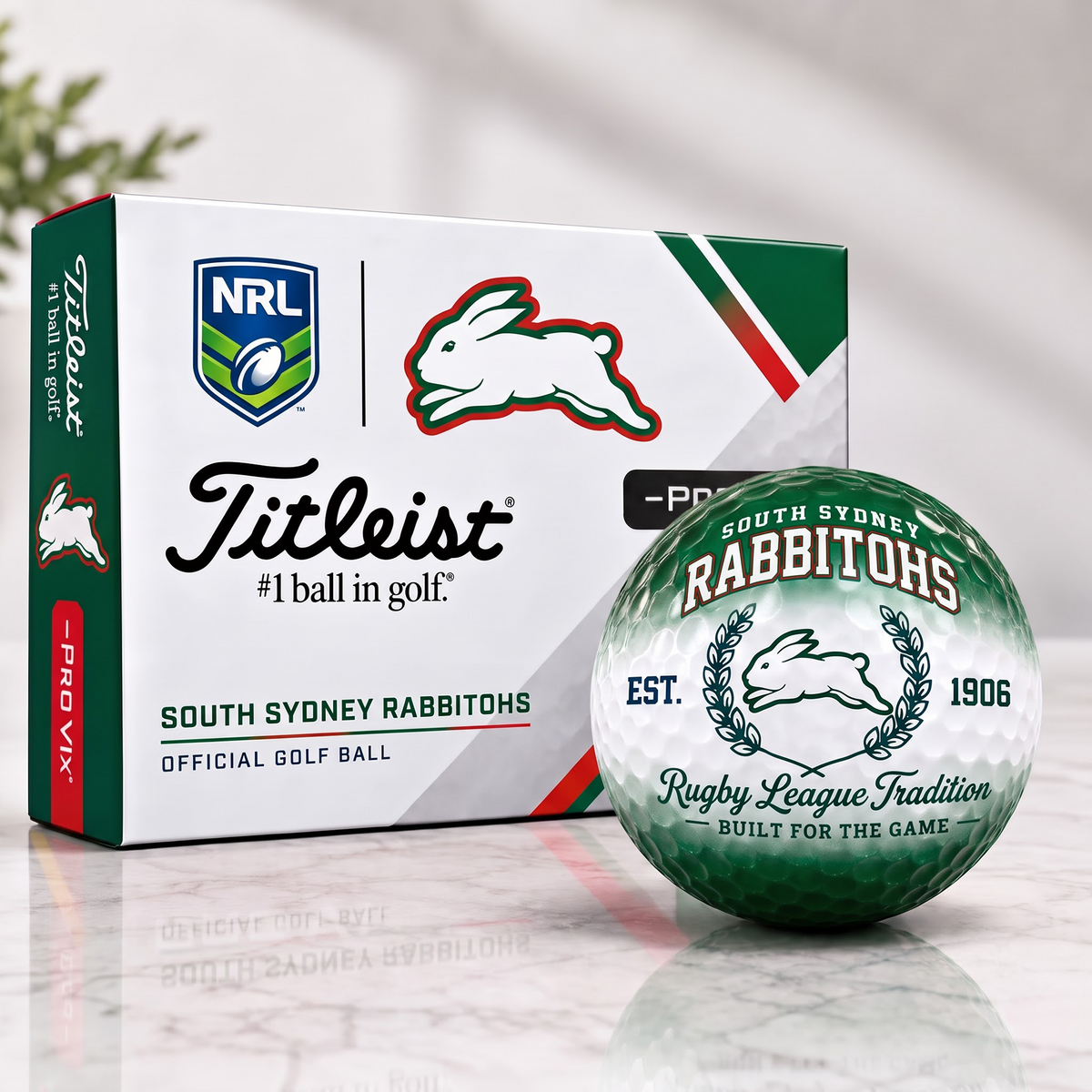 SOU X Custom NRL Football Tradition Golf Ball Set