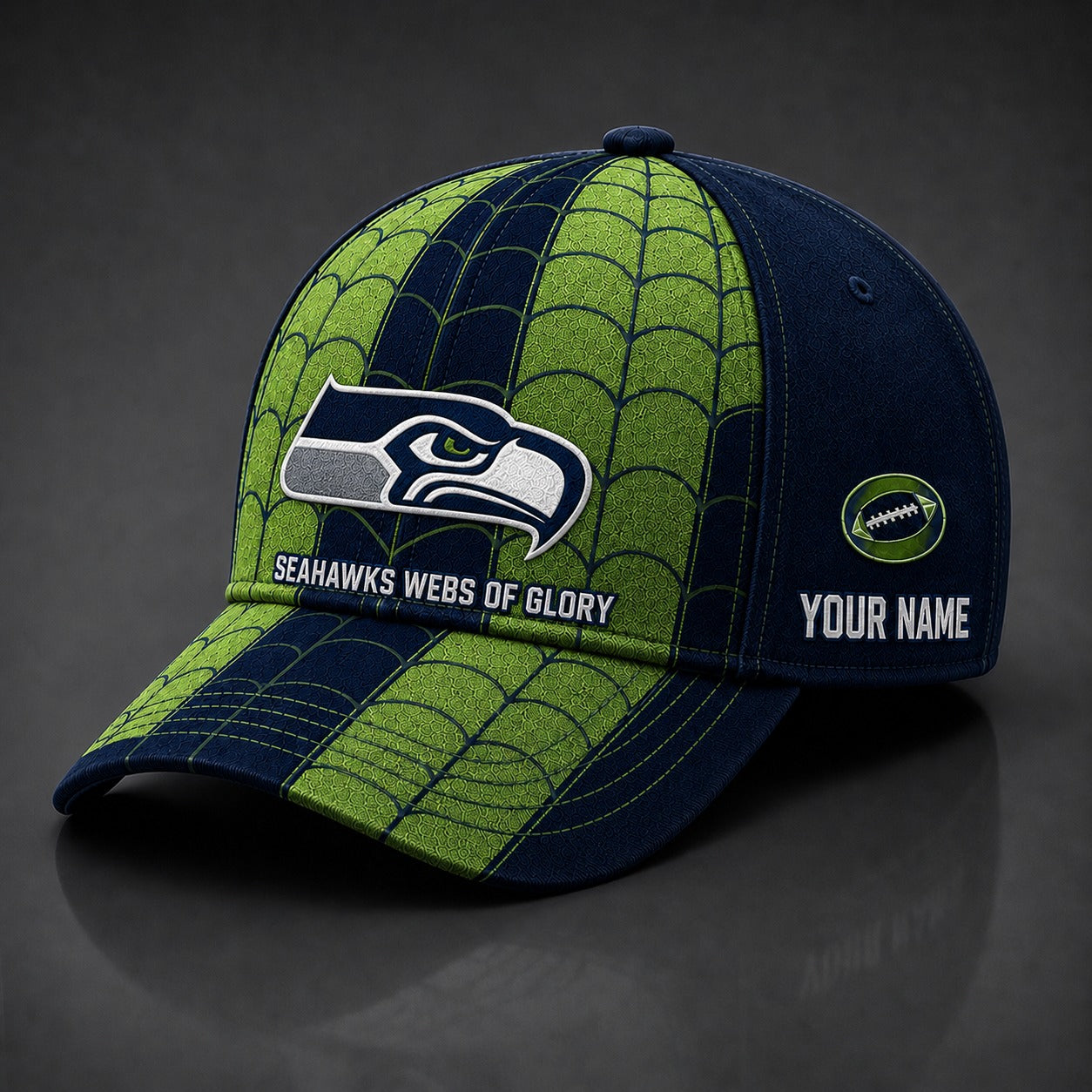 SS NFL x Spider Premium Classic Cap Limited Edition Gift for Football Fans