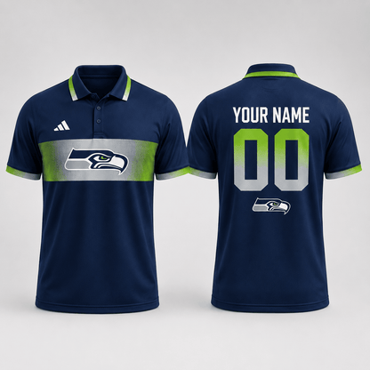 SS Premium NFL Personalized Match Day Polo Shirt