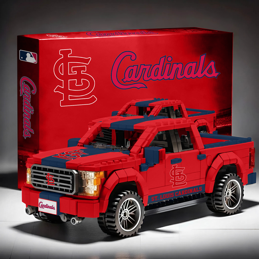 STL X MLB Pickup Truck Building Block Set