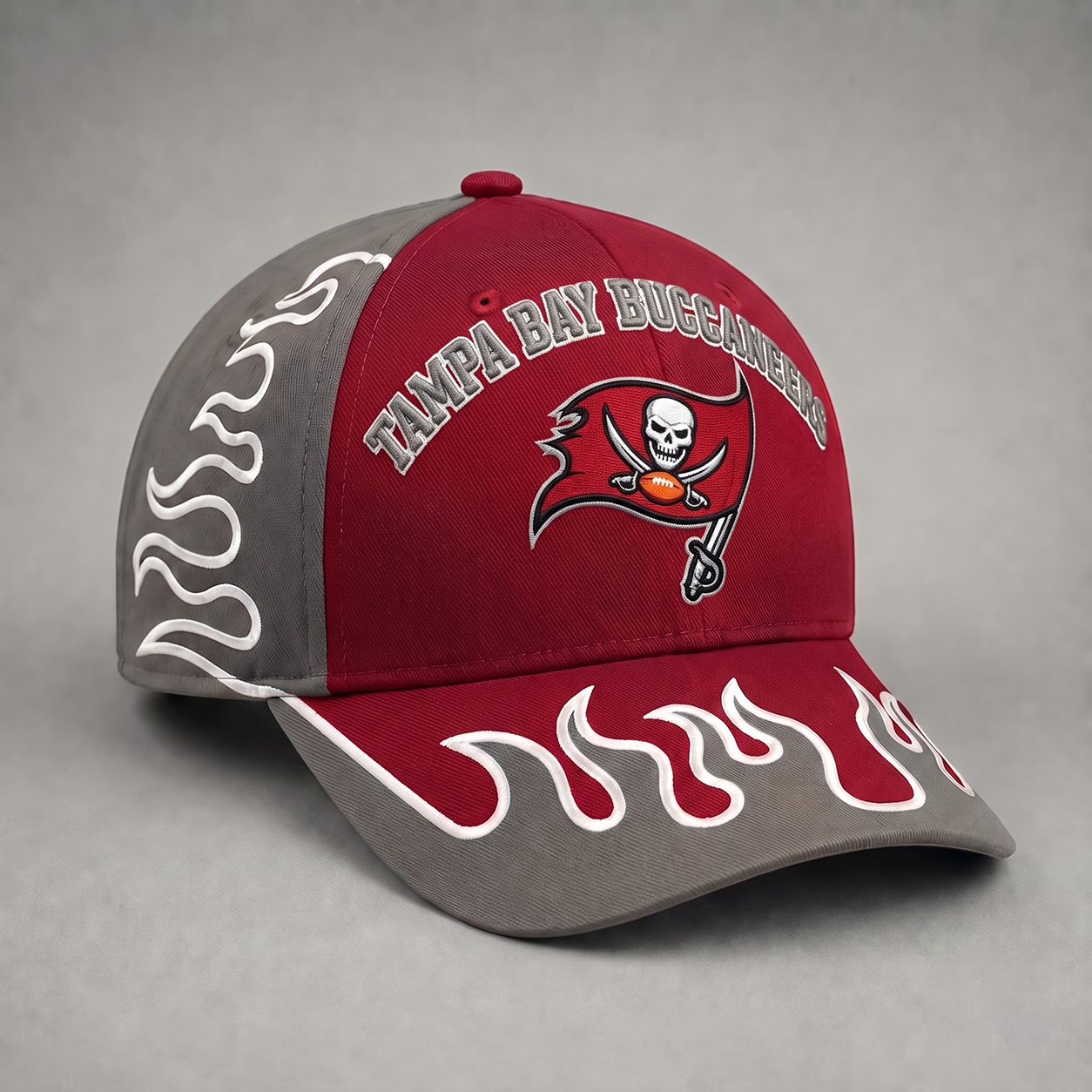 TBB Premium NFL Flame Curved Brim Baseball Cap