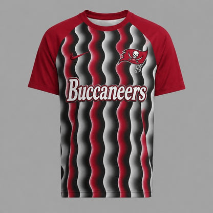 TBB Premium NFL Retro Wavy Pattern Athletic T-Shirt