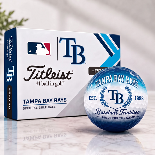 TBR x Custom MLB Football Tradition Golf Ball Set