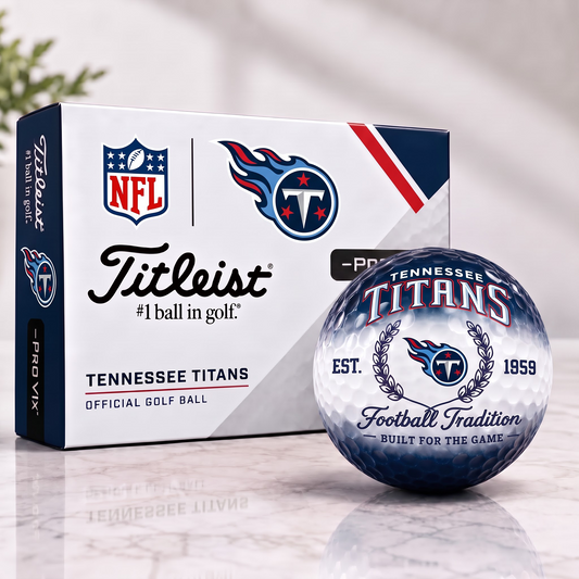 TEN X Custom NFL Football Tradition Golf Ball Set