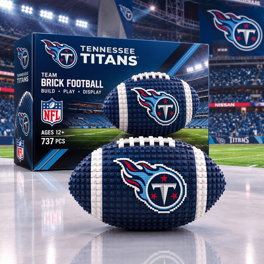 TEN X NFL Team Brick Football Building Set 3D Bricks Collector Model