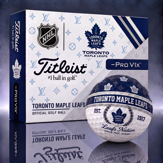 TOR X NHL Custom LV x Titleist Pro V1 Golf Balls Set