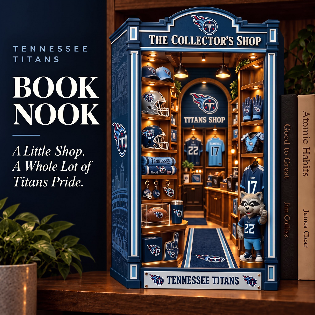 TT x Premium NFL KC Book Nook