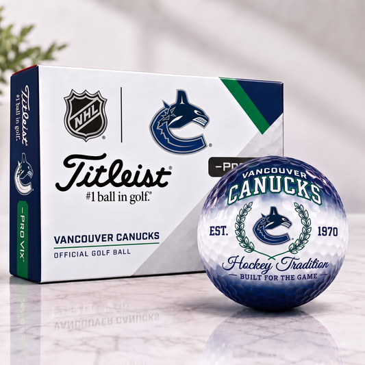 VAN X Custom NHL Football Tradition Golf Ball Set