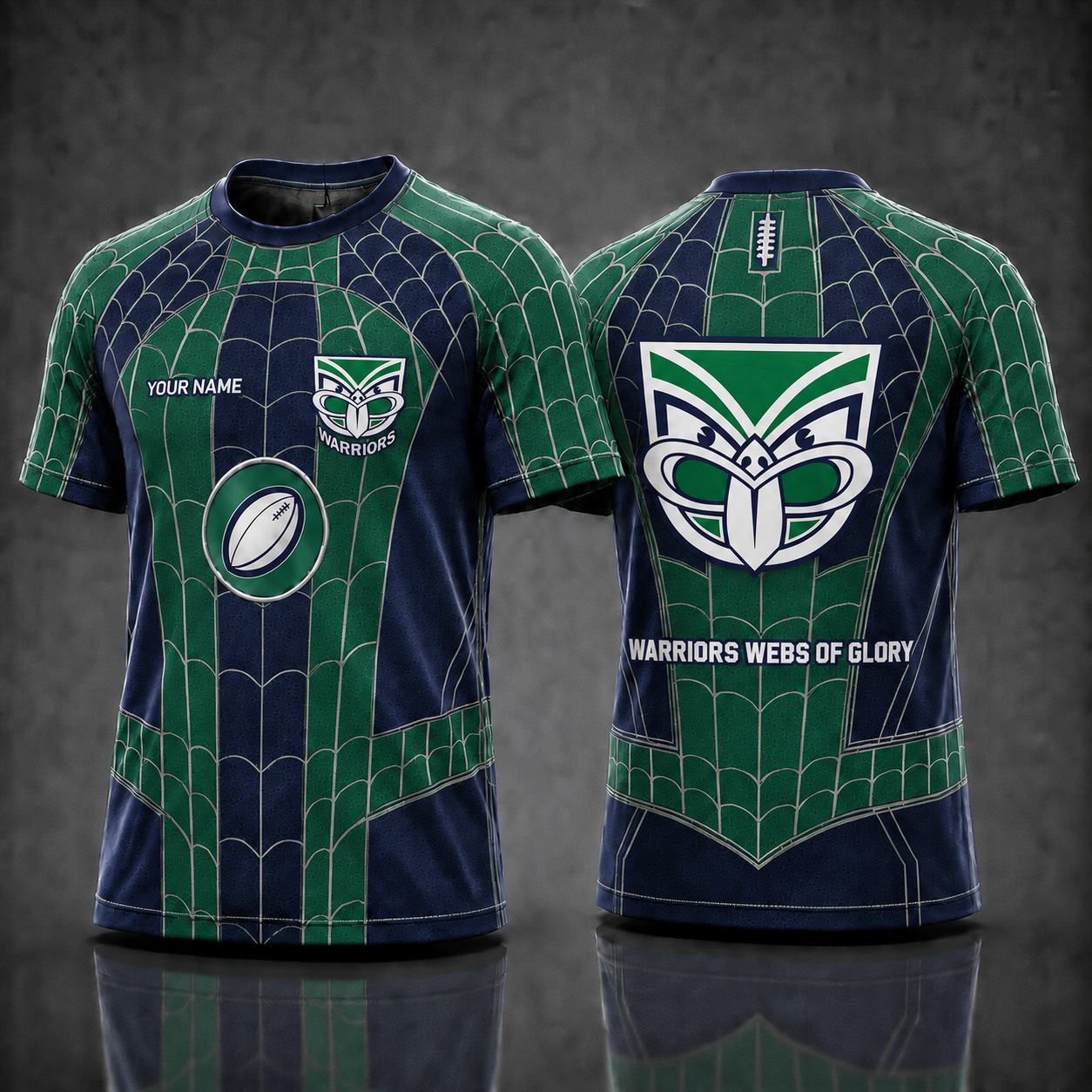 WAR NRL x Spider Personalized T-Shirt – Premium Limited Edition Gift for Football Fans