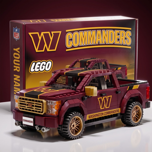 WC x NFL IN-HOUSE CRAFTED PICKUP TRUCK BUILDING BLOCK SET