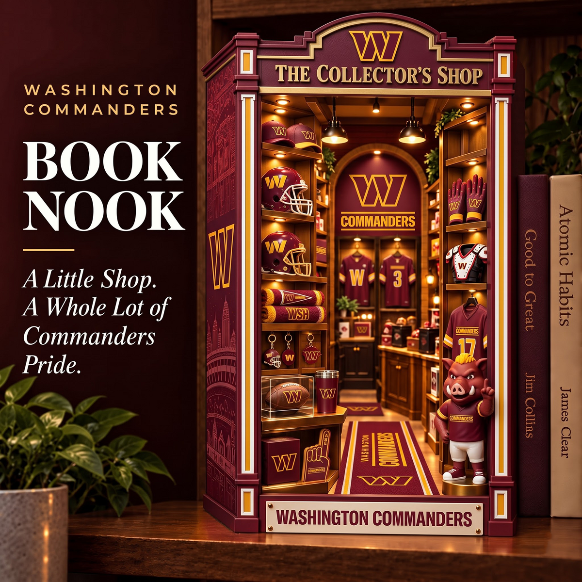 WC x Premium NFL KC Book Nook