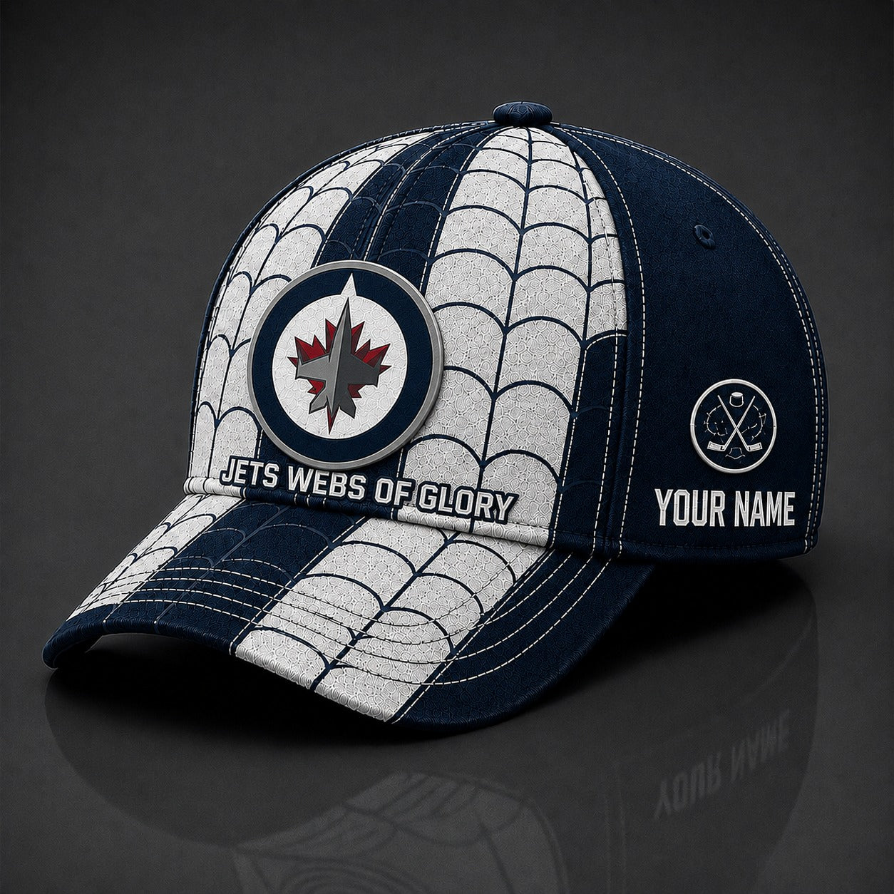 WJ NHL x Spider Premium Classic Cap Limited Edition Gift for Football Fans