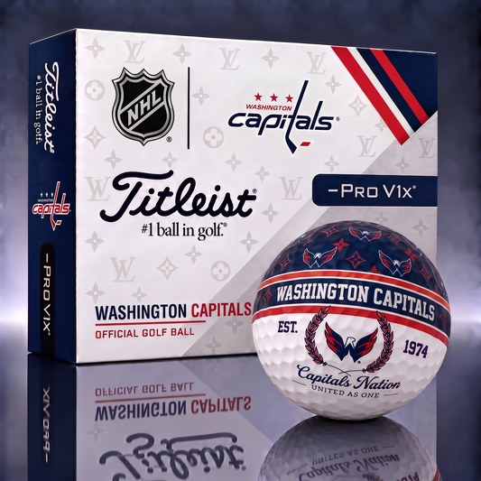 WSH X NHL Custom LV x Titleist Pro V1 Golf Balls Set
