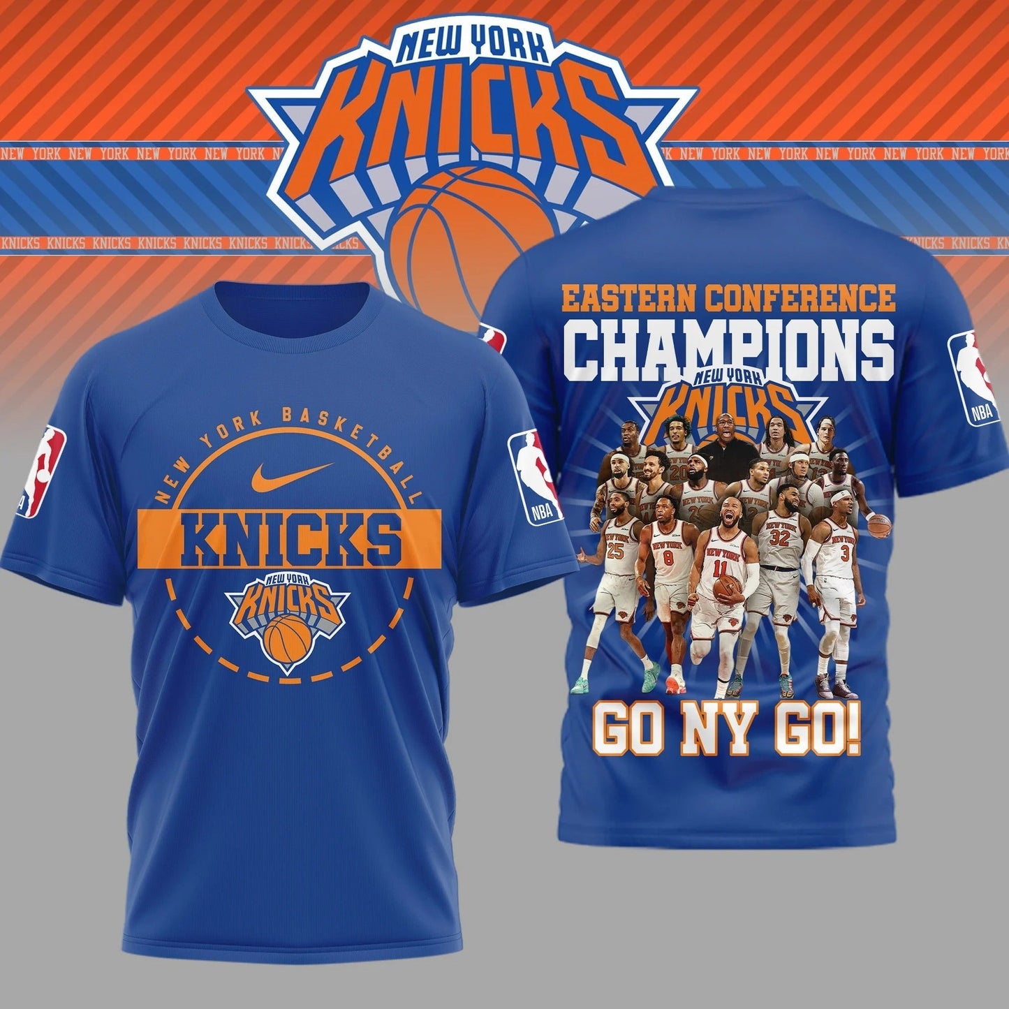 NYK Premium NBA Eastern Conference 2026 3D Shirt DDT 290526 NTL