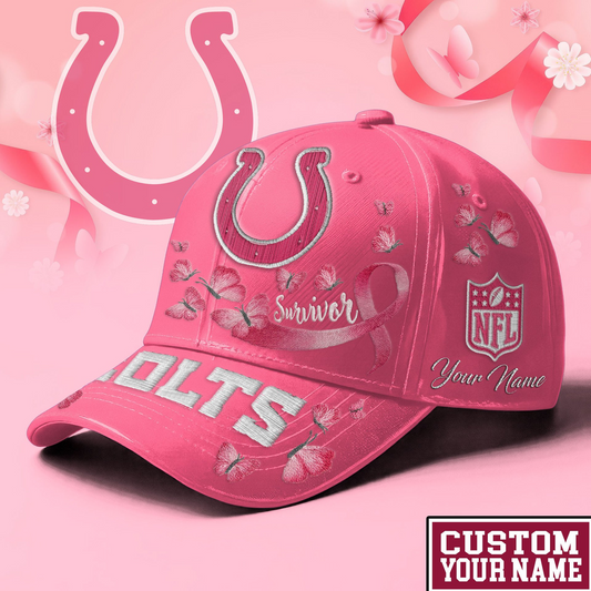 PREMIUM NFL X COL  EXCLUSIVE  BREAST CANCER SURVIOR CAP
